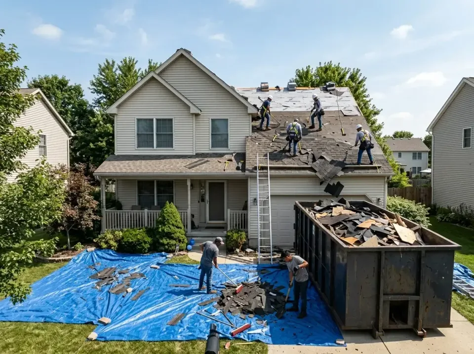 roof-replacement-debris-remova-004 — frequently asked questions, Cheapest Dumpster Rentals in Englewood, OH